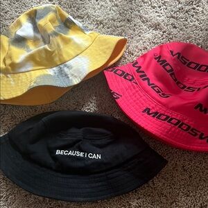 Colorful Bucket Hat Set